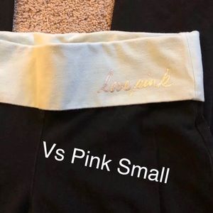 Pink yoga pants